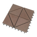 DIY Interlocking Patio Backyard Composite WPC Decking Floor Tile